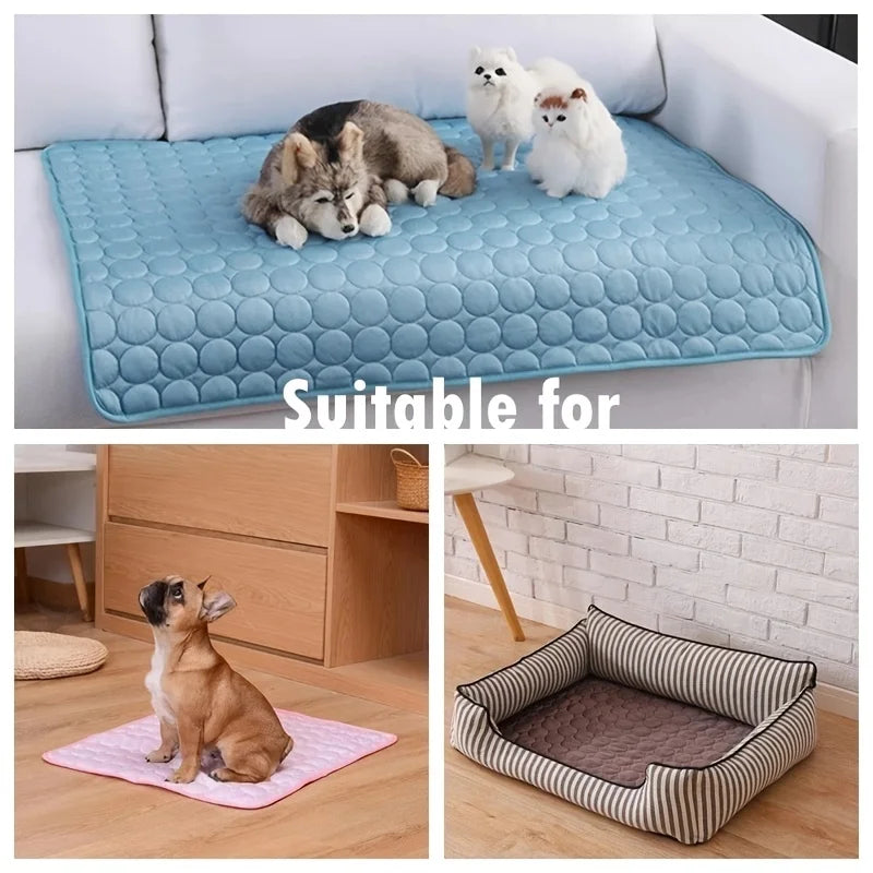 Durable Dog Cooling Mat Blanket