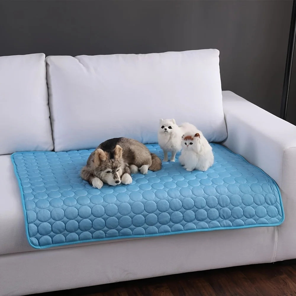 Durable Dog Cooling Mat Blanket