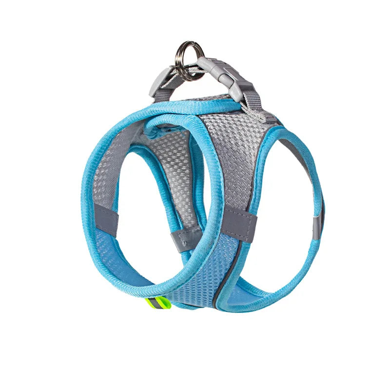 Mesh Adjustable Puppy Harness Set