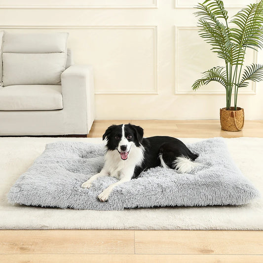 Soft Long Plush Soft Dog Beds