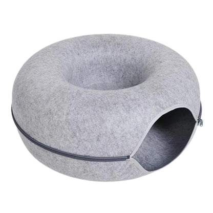Felt Donut Bed With Breather Hole