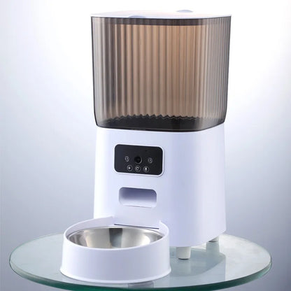 Double Bowls Smart Automatic Cat Feeder With Camera