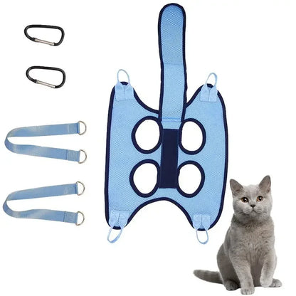 Pet Grooming Hammock With Security Strap