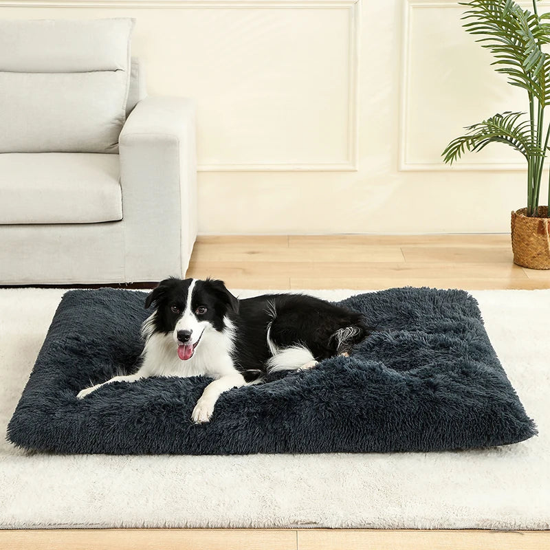 Soft Long Plush Soft Dog Beds