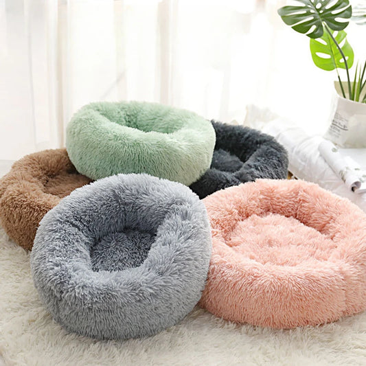 Detachable and Washable Round Nest Pet Bed