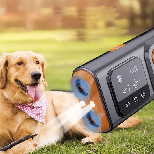 Rechargeable Sonic Anti Dog Bark Deterrent Device