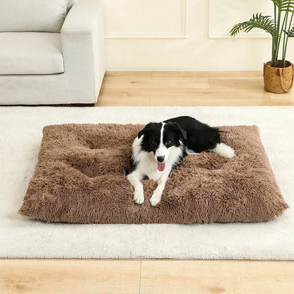 Soft Long Plush Soft Dog Beds