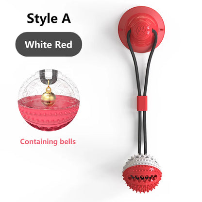Silicon Suction Cup Tug Interactive Toy