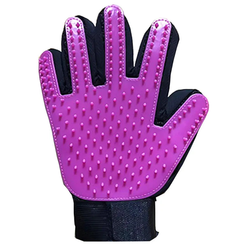 Rubber Pet Hair Remove Gloves