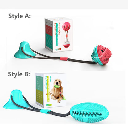 Silicon Suction Cup Tug Interactive Toy