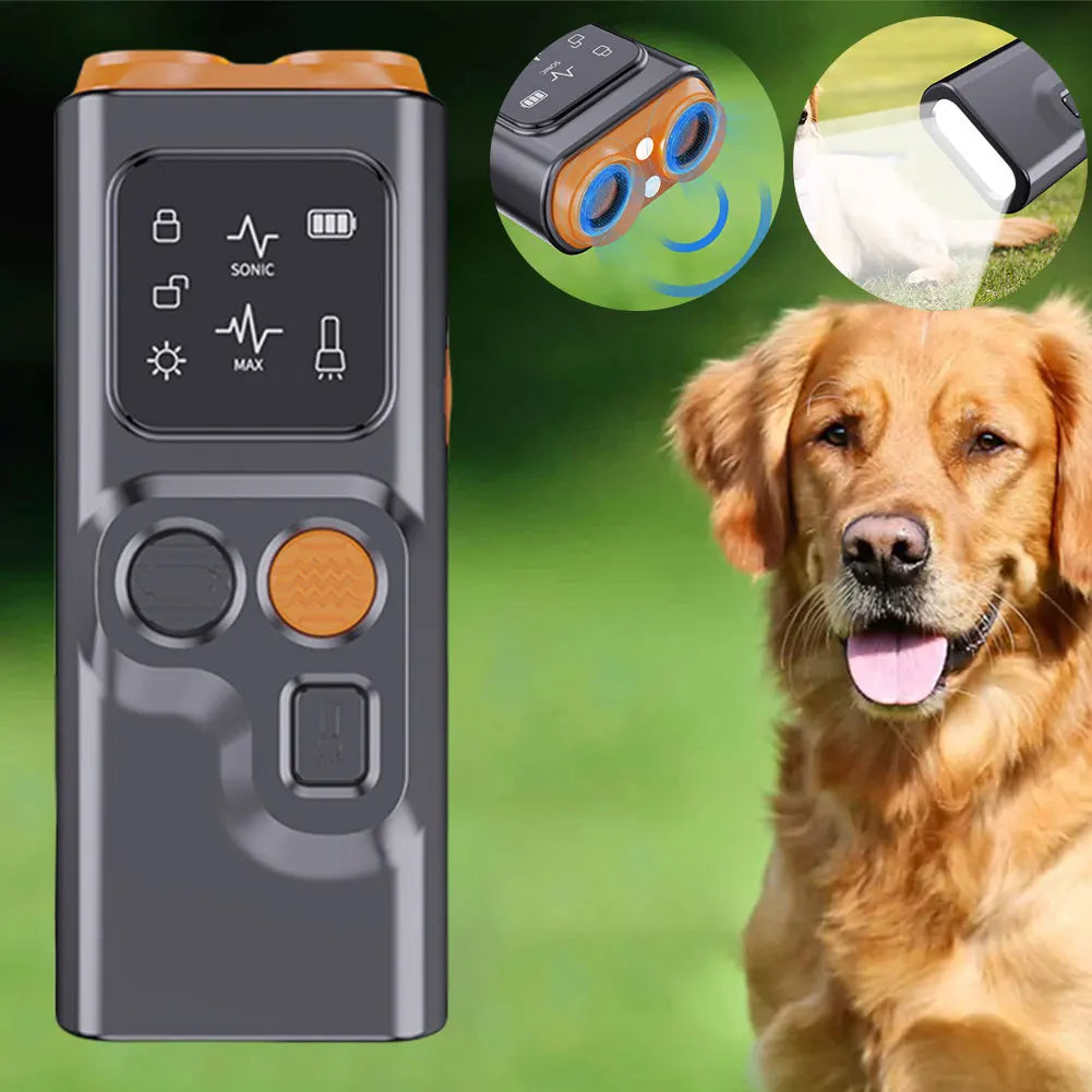 Rechargeable Sonic Anti Dog Bark Deterrent Device