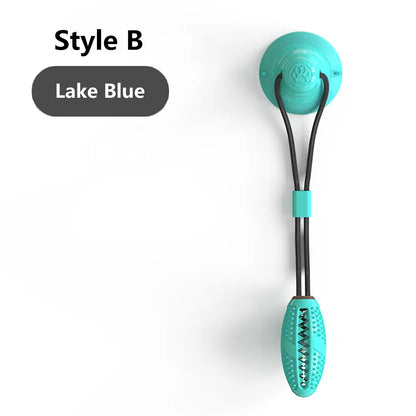 Silicon Suction Cup Tug Interactive Toy