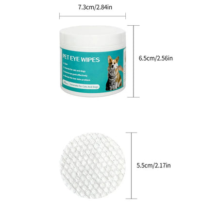 Pet Cleaning Eye Wipes