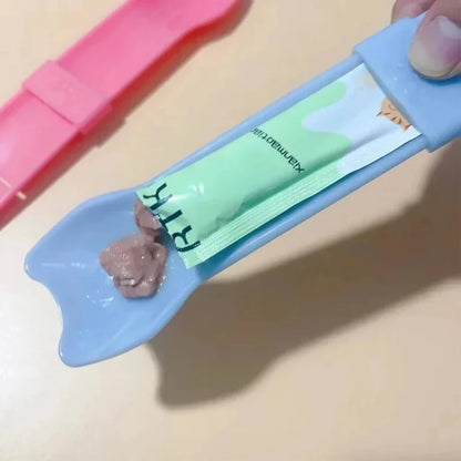 Cat Strip Squeeze Spoon
