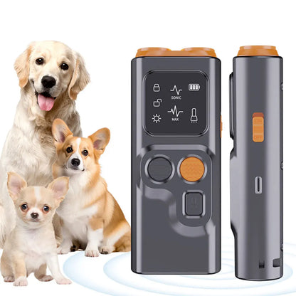 Rechargeable Sonic Anti Dog Bark Deterrent Device