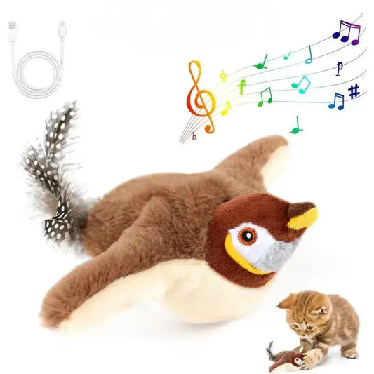 Flapping Bird with Catnip Interactive Cat Toy