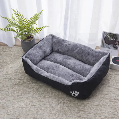 Soft Warm Color Square Winter House