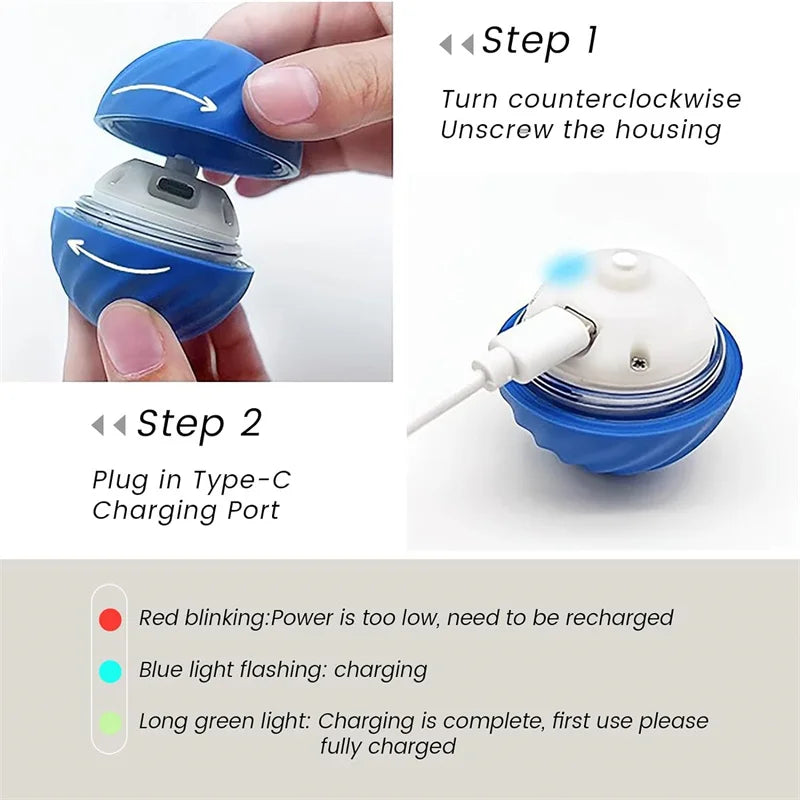USB Automatic Electronic Interactive Pet Toy