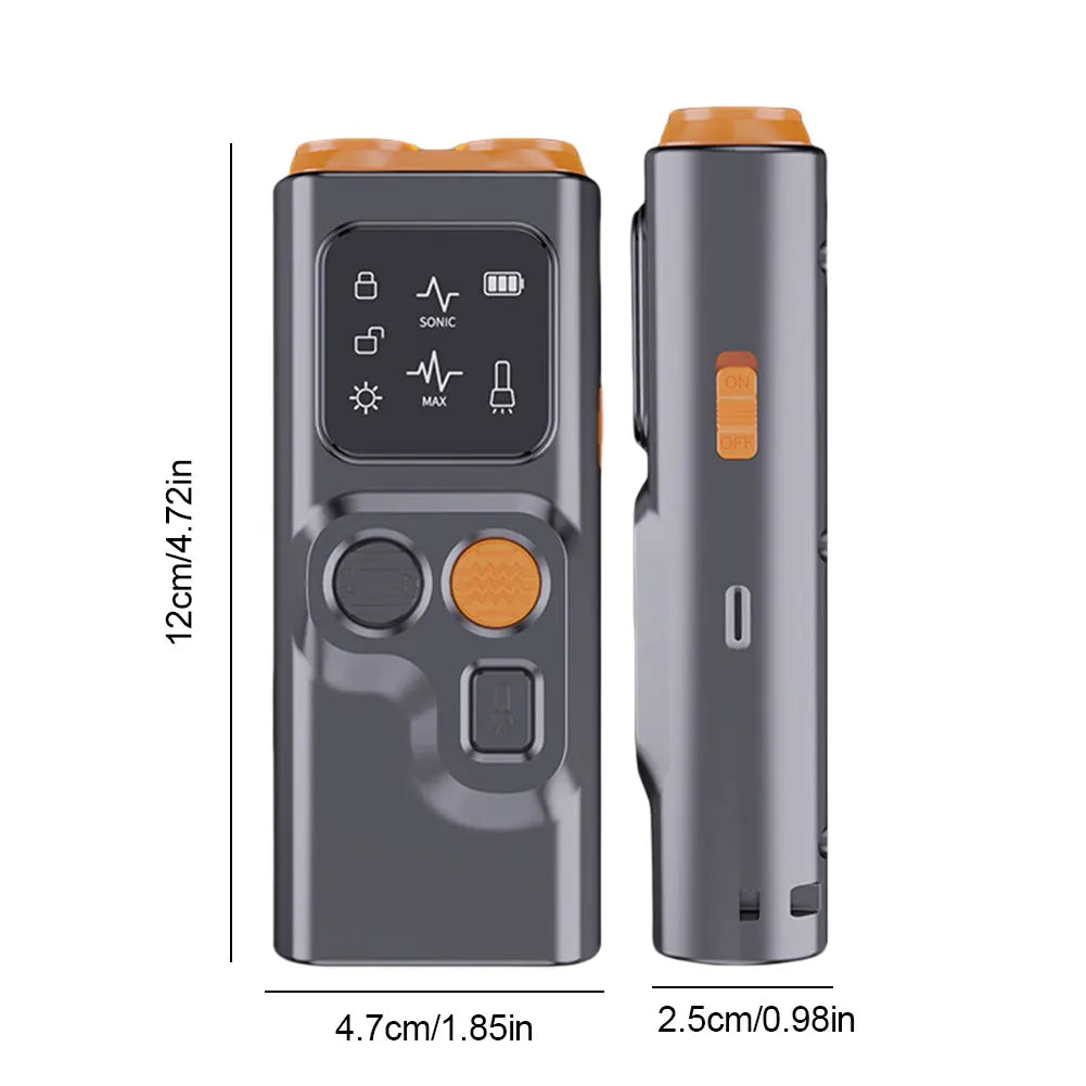 Rechargeable Sonic Anti Dog Bark Deterrent Device