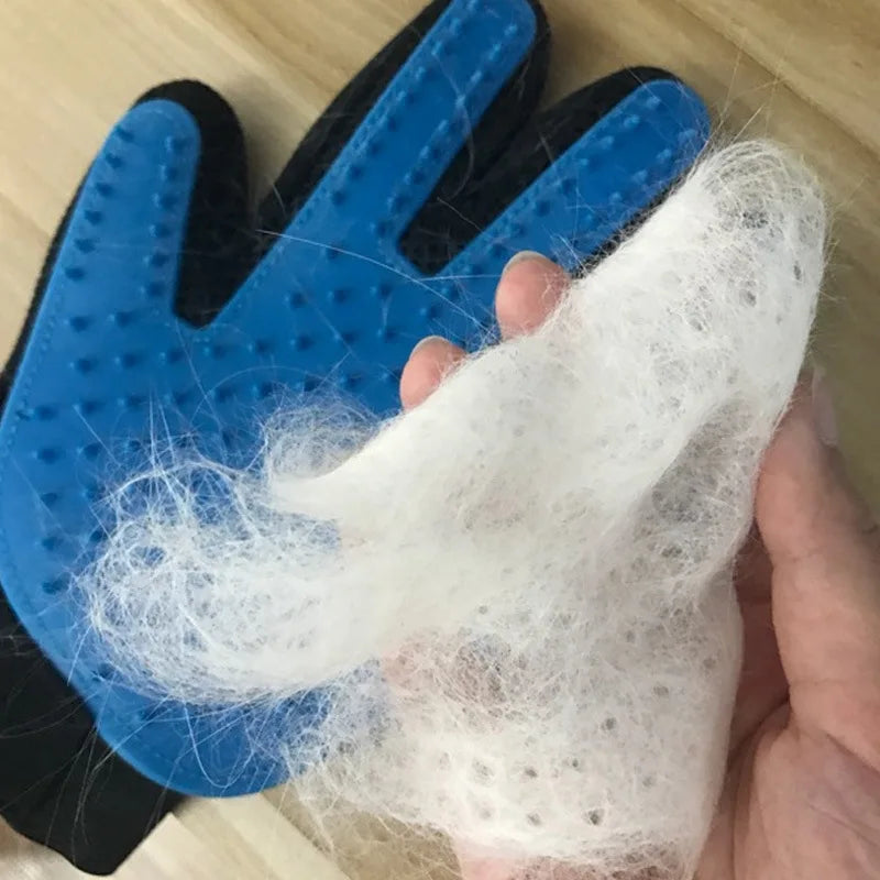 Rubber Pet Hair Remove Gloves