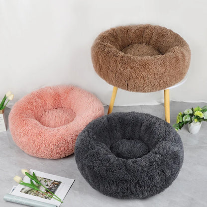 Detachable and Washable Round Nest Pet Bed