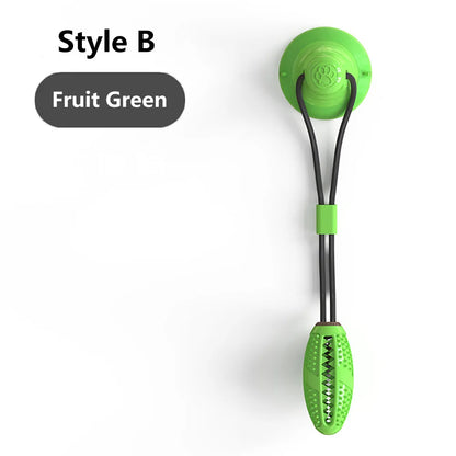 Silicon Suction Cup Tug Interactive Toy